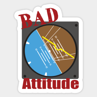 Bad Attitude Sticker